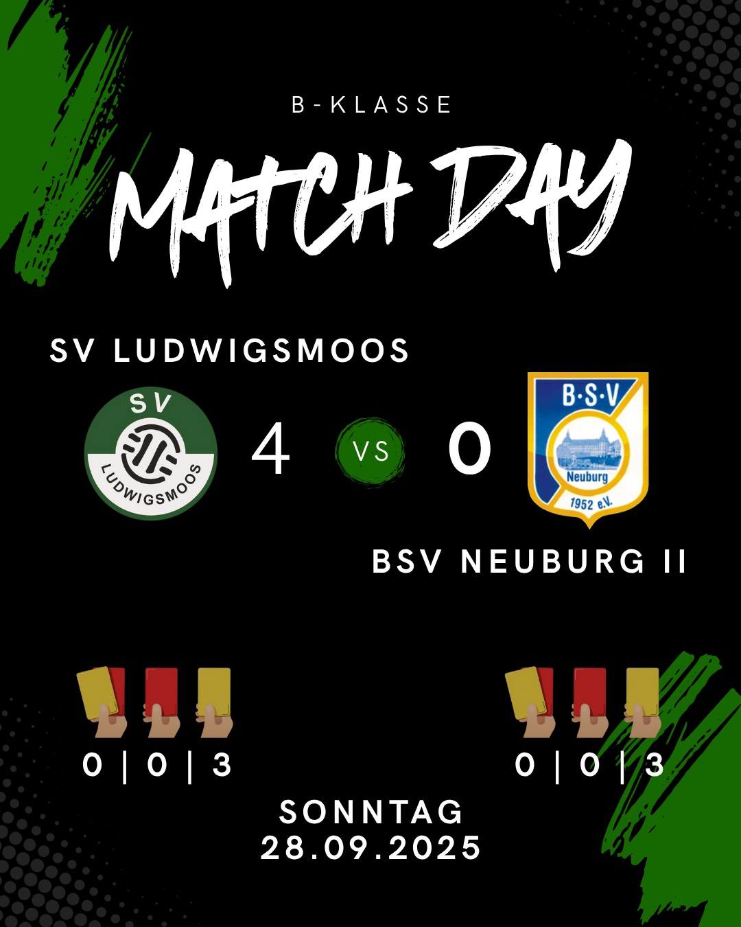 Bild Endergebnis, SVL gegen BSV Neuburg 2